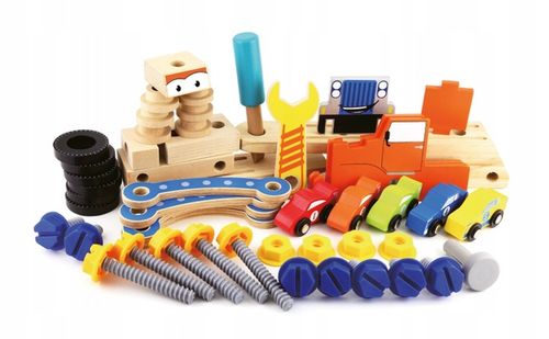 Junior Konstruktor/Mechanik samochodowy + Laweta Boom! - zestaw promocyjny na Arena.pl