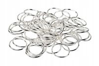 OGNIWKA montażowe otwarte 12mm srebrny 55szt.