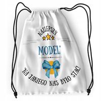 Plecak Dla Modela Sportowy Szkolny Worek Torba Z Nadrukiem Ze Zdjęciem