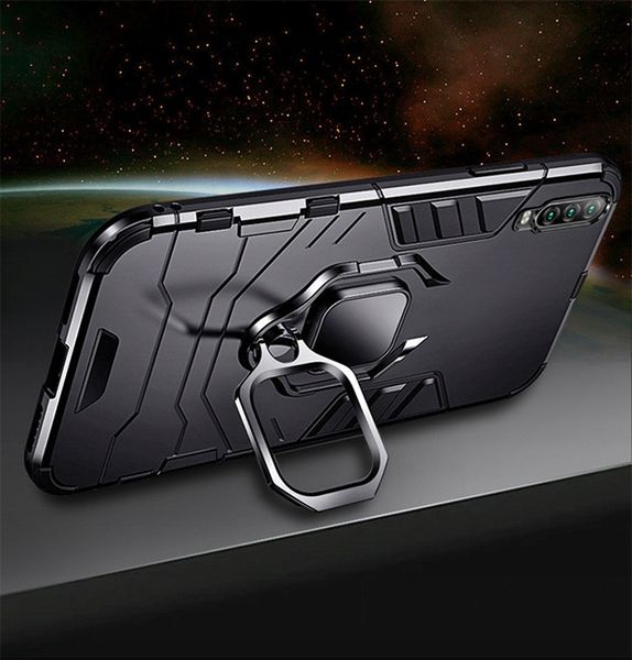 Spacecase X-Ring Huawei P30 Czarny zdjęcie 3