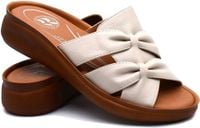 Klapki damskie JEZZI RMR24142 - 7 - beżowe 40