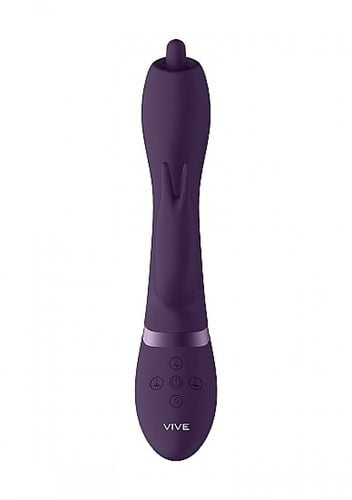 wibrator nilo   pinpoint rotating g spot rabbit   purple na Arena.pl