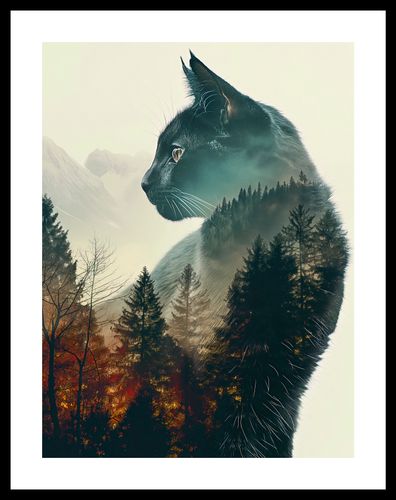 Plakat 30x40cm Koci Duch Lasu na Arena.pl