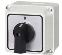 ŁĄCZNIK KRZYWKOWY 16A 0-1 3F W OBUDOWIE IP65
