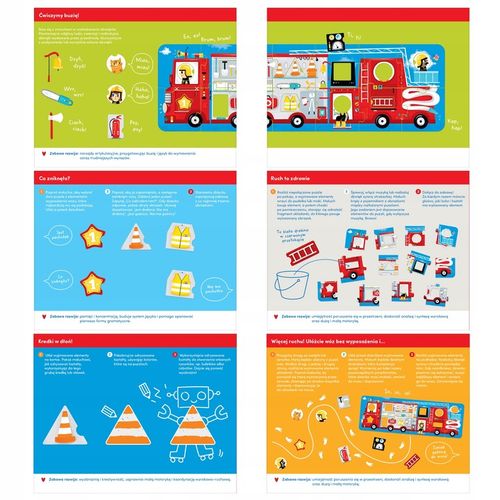 CzuCzu WÓZ STRAŻACKI puzzle z dziurką 2+ na Arena.pl