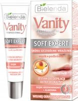 BIELENDA VANITY SOFT EXPERT ZESTAW DO DEPILACJI ULTRA DELIKATNY WĄSIK 1 SZT