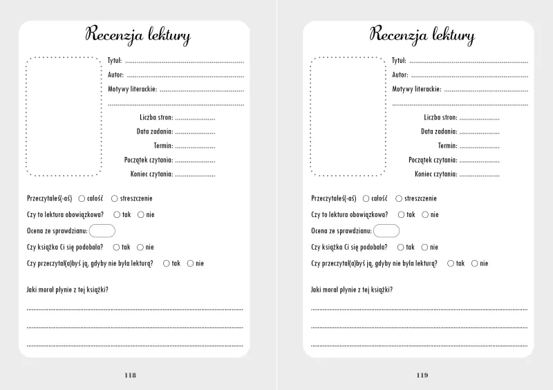 BookTok Journal. Back to School zdjęcie 8