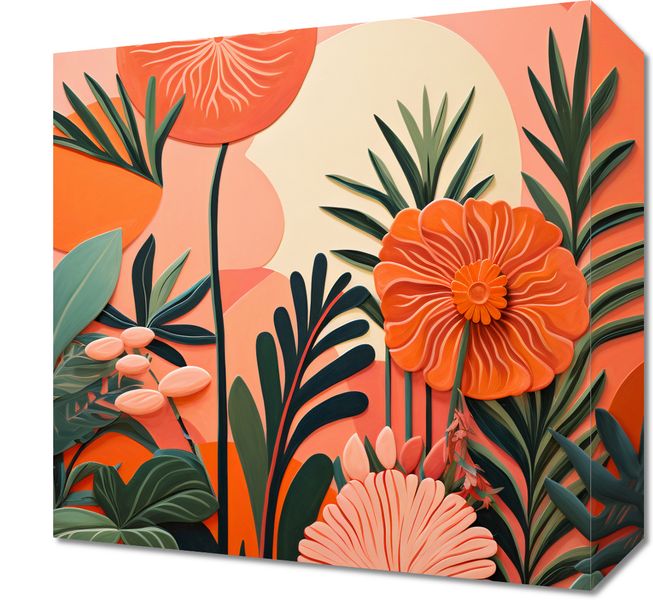 Obraz 30x30cm Koralowy Ogród zdjęcie 1