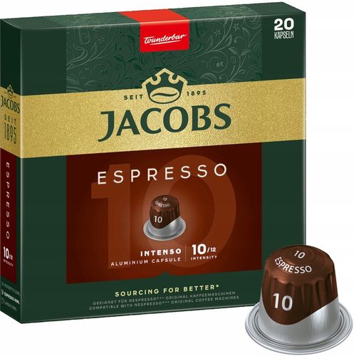 SUPER ZESTAW JACOBS D.EGBERTS KAWA NESPRESSO 10x10 na Arena.pl