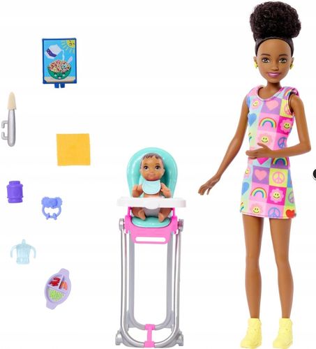 Barbie opiekunka Skipper+bobas HTK34 na Arena.pl