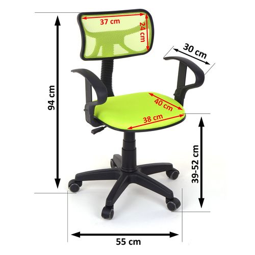 Fotel biurowy 8904 (Czarny) na Arena.pl