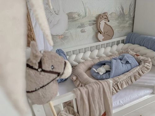 KOKON NIEMOWLĘCY BAWEŁNIANY Z FALBANKĄ INFANTILO na Arena.pl