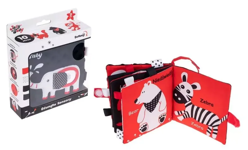 Książeczka Dżungla sensory zdjęcie 1