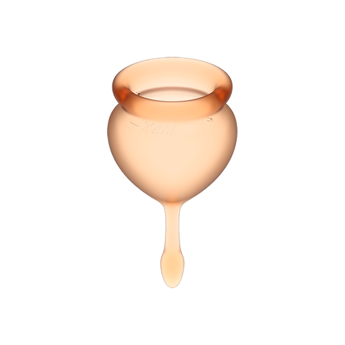 Satisfyer Feel Good Menstrual Cup Set Orange na Arena.pl