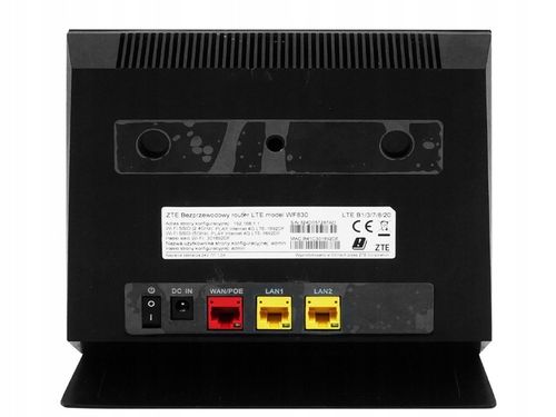 ROUTER NA KARTĘ SIM Z ANTENĄ ZEWNĘTRZNĄ ZTE WF830 NET BOX 300MB/S WIFI5 LTE na Arena.pl