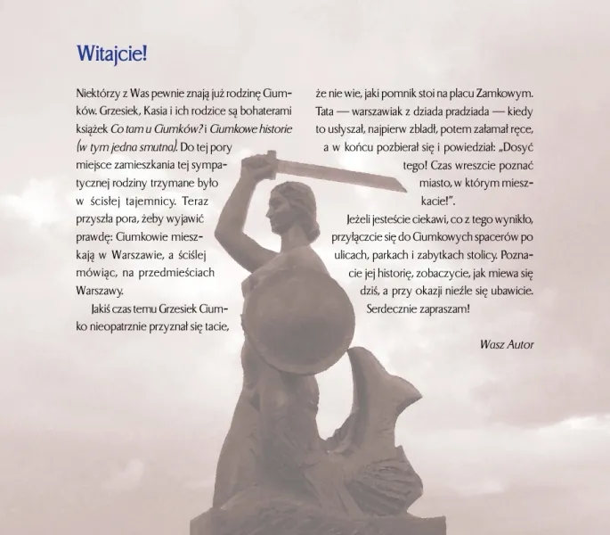 Warszawa. Spacery z Ciumkami zdjęcie 3