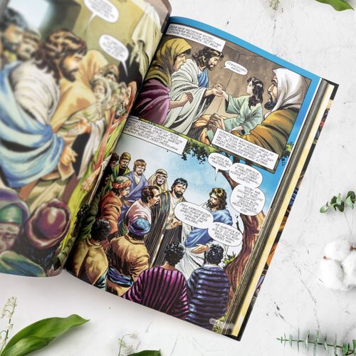 Biblia komiks Sergio Cariello na Arena.pl