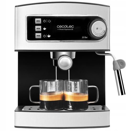 EKSPRES DO KAWY KOLBOWY Cecotec Power Espresso 20 srebrny/szary na Arena.pl