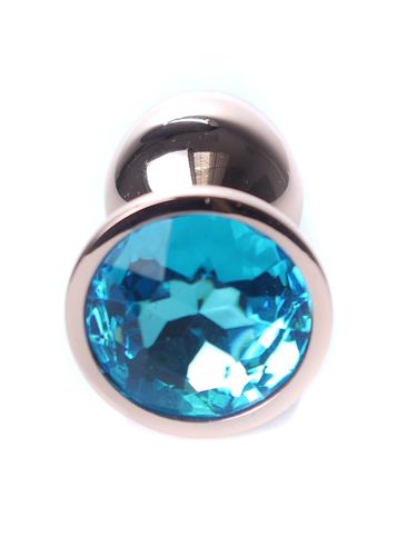 plug jewellery red gold plug  light blue na Arena.pl