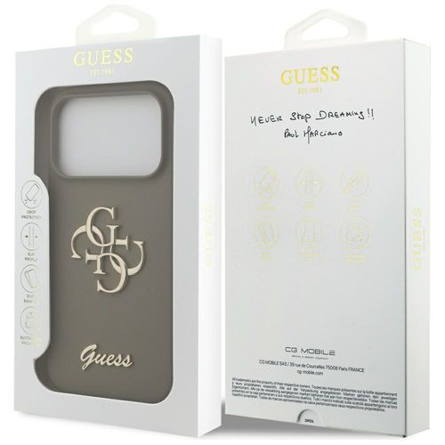 etui guess silicone big 4g script do     iphone 17 pro brązowy na Arena.pl