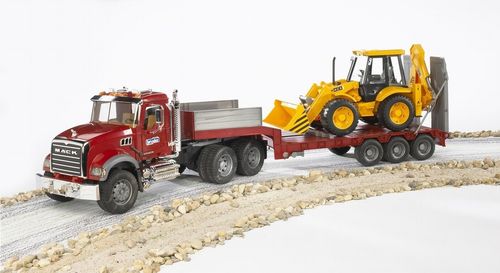 MACK Granite + JCB 4CX Bruder 02813 na Arena.pl
