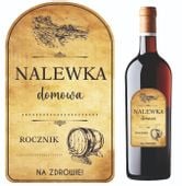 ETYKIETY NA NALEWKĘ NAKLEJKI SAMOPRZYLEPNE DUŻY ROZMIAR 40 SZT.