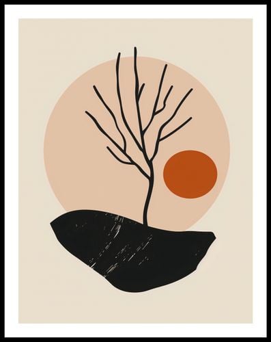 Plakat 50x65cm Nagie Drzewo na Arena.pl