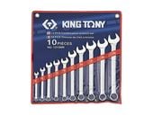 komplet kluczy płasko-oczkowych 10 sztuk 8-24mm - ky1210mr