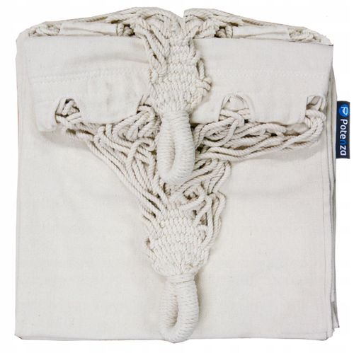 POTENZA Stelaż GRANDE PREMIUM + Hamak ROMA XL Ecru Kokon na Arena.pl