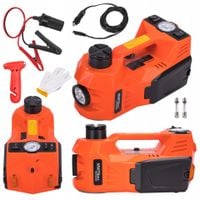 Podnośnik samochodowy elektryczny zapalniczka 12v 150w 5t 450mm KD1367