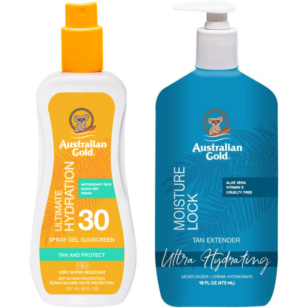 Australian Gold Żel W Sprayu Z Filtrem SPF30 + Moisture Lock 473ml zdjęcie 1
