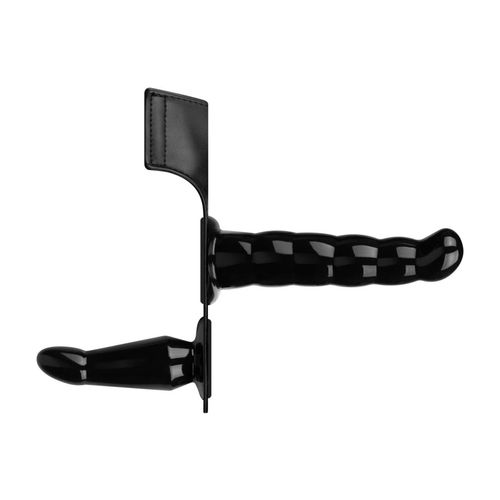 fetish collection   vibrating strap on set   black na Arena.pl