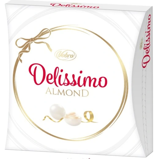 VOBRO BOMBONIERTA 153G DELISSIMO ALMOND zdjęcie 1