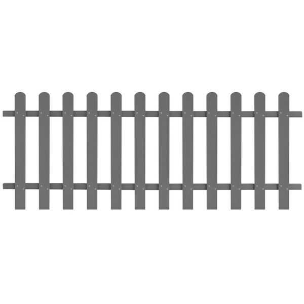 Emaga Płot sztachetowy, WPC, 200x80 cm zdjęcie 1