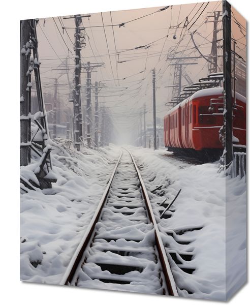 Obraz 30x40cm Podróż po Torach zdjęcie 1