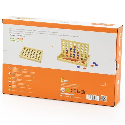 GRA LOGICZNA 4 W LINIIROW BINGO UKŁADANKA RODZINNA W RZĘDZIE VIGA na Arena.pl