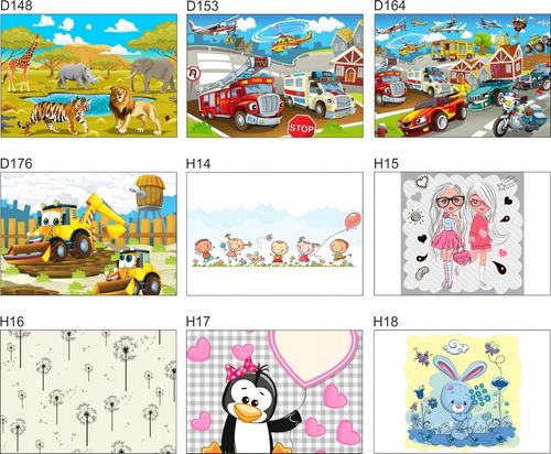 Fototapeta 3D dla dzieci auto policja 130x80 FLIZ na Arena.pl