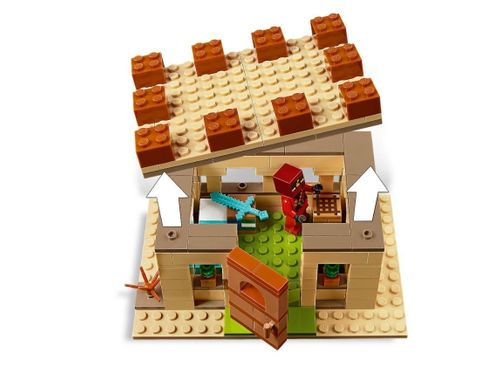 Klocki Minecraft Najazd złosadników na Arena.pl