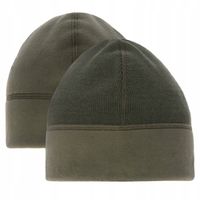 CZAPKA ZIMOWA WOJSKOWA WP WZ.420Z-MON Wełna MERINO Dwustronna Olive 56-57