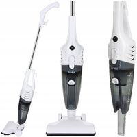 PIONOWY RĘCZNY ODKURZACZ PRZEWODOWY CYKLONOWY 2W1 HEPA MOCNY 800W 16000PA