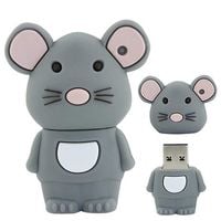 PENDRIVE USB SZYBKI FLASH DRIVE ULTRA PAMIĘĆ ZAWIESZKA PREZENT MYSZ 32GB