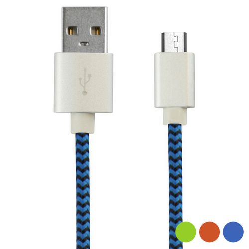 Kabel USB do Micro USB 1 m Niebieski na Arena.pl