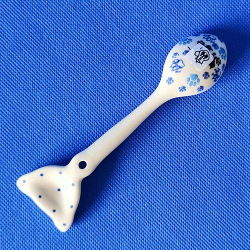 Łyżeczka Ceramiczna 13,8 cm, Kotek, Ceramika Artystyczna Bolesławiec. na Arena.pl