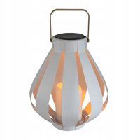 Lampa solarna wbijana Goldlux biały 28,7 cm 1 szt.