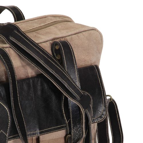 TORBA PODRĘCZNA PŁÓTNO I SKÓRA 40x53cm na Arena.pl