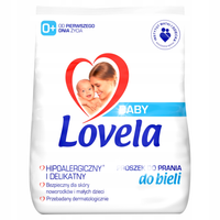 Lovela Baby hipoalergiczny proszek do prania białego dla niemowląt 2x 1,3kg