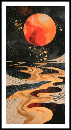 Plakat 50x100cm Planetarny Taniec na Arena.pl