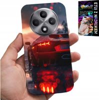 ETUI DO OPPO RENO12 F / 12FS 5G - LUKSUSOWE SAMOCHODY, MEGA WZORY, OBUDOWA