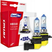 ŻARÓWKI HB3 AMIO LumiTec LIMITED +130% 12V 60W DUO
