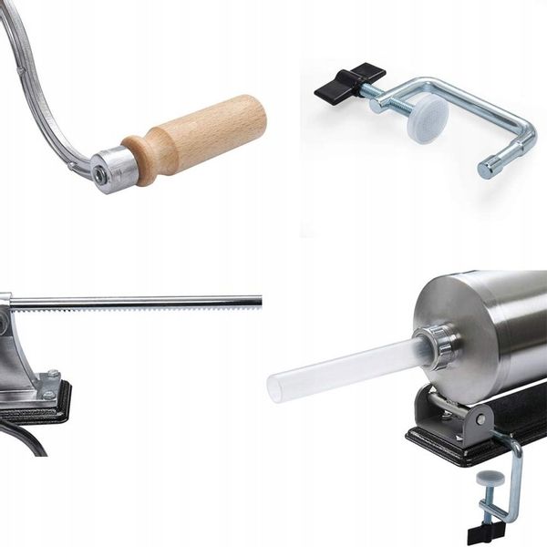 Nadziewarka do kielbas 5,5 kg maszynka do kielbasy nadziewarka do wedlin zdjęcie 4